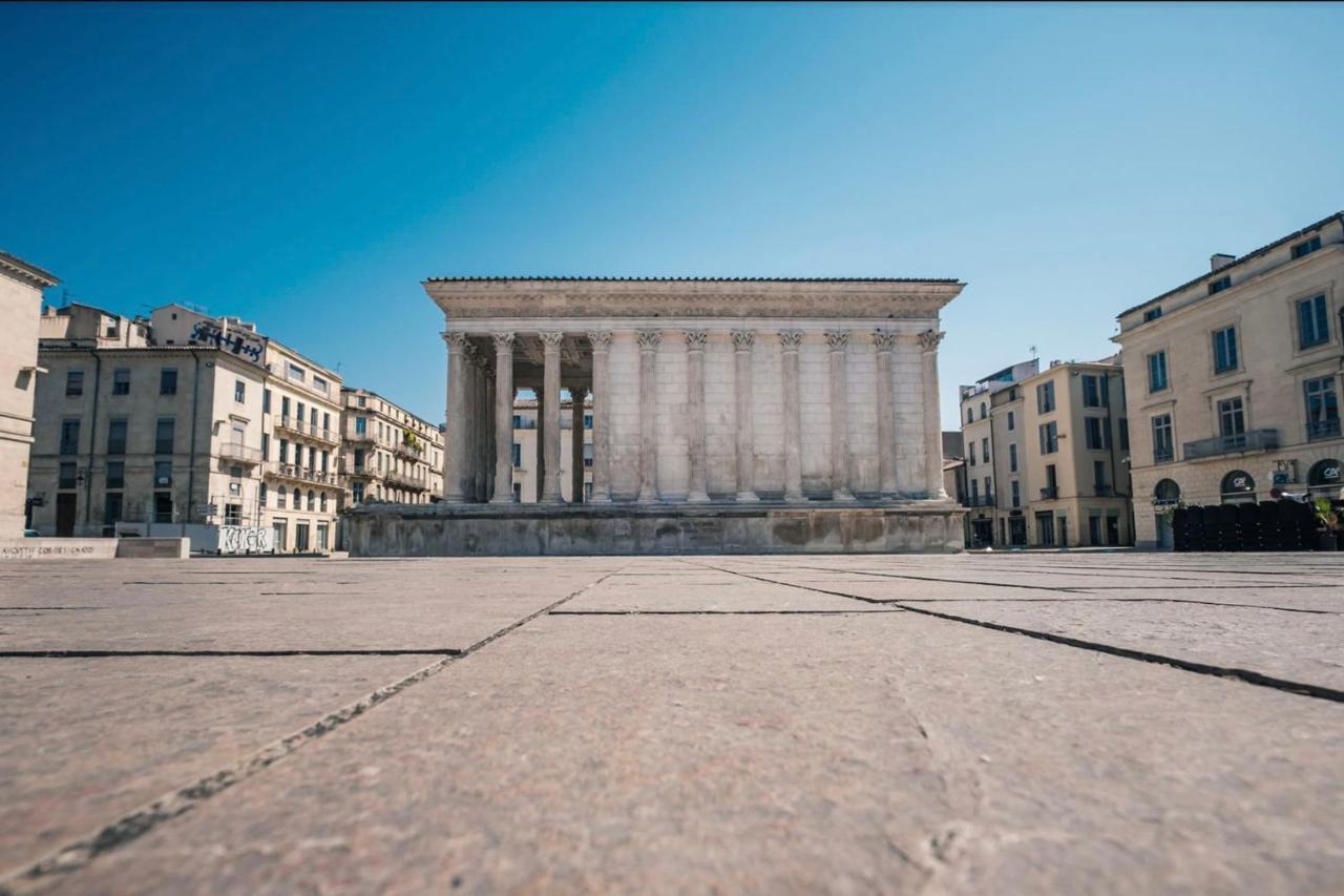 L'Escale Cevenole - Terrasse Et Clim Apartman Nîmes Kültér fotó